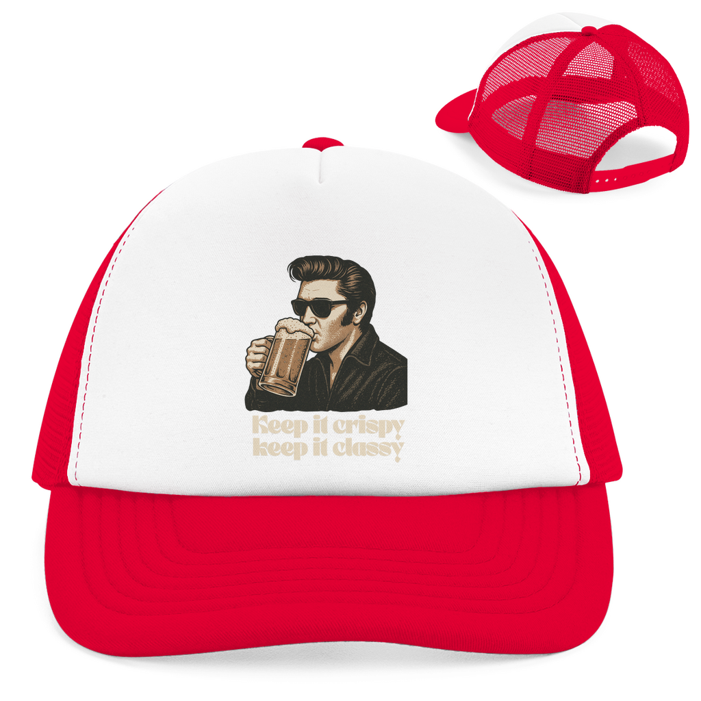 Retro Trucker Cap Elvis
