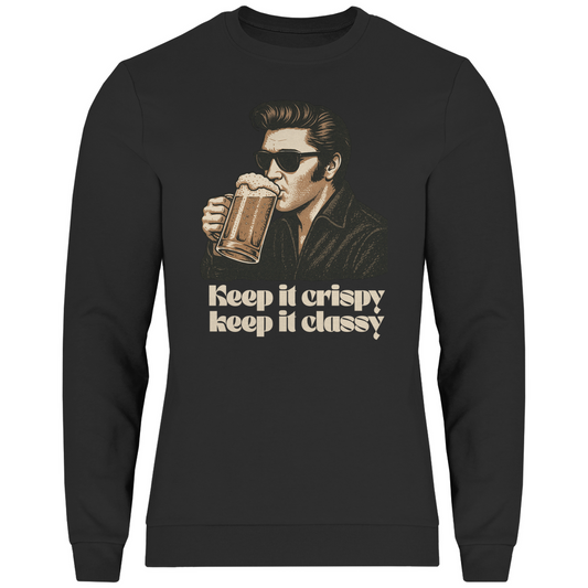 Herren Sweatshirt Elvis
